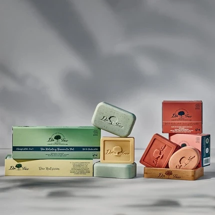 Твердый шампунь + гель для душа Dr Tree Duo Solid Nutrition