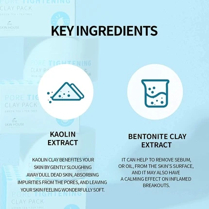 Глиняная Маска The Skin House Perfect Pore Tightening Clay Pack
