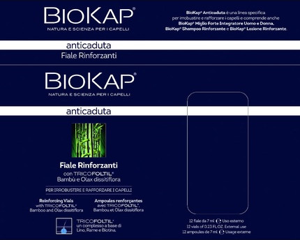 Тоник для волос Biokap Против выпадения и для укрепления, ампулы
