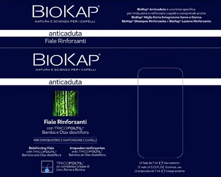 Тоник для волос Biokap Против выпадения и для укрепления, ампулы