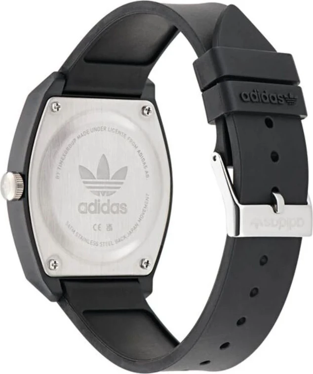 Черные синтетические спортивные часы Adidas