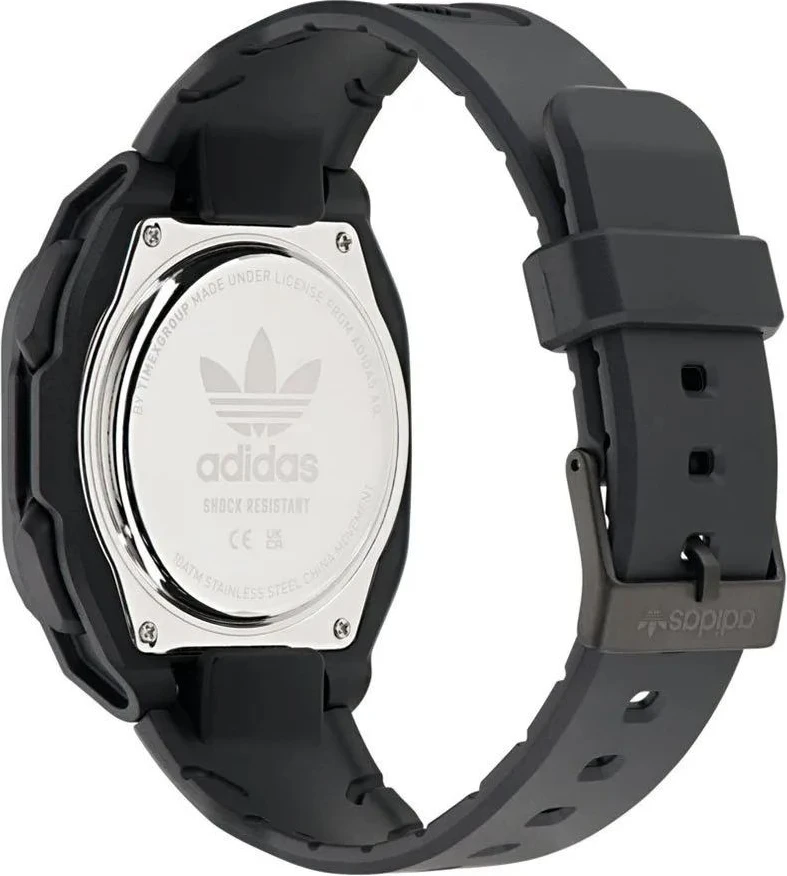 Gray Synthetic Digital Watch Adidas