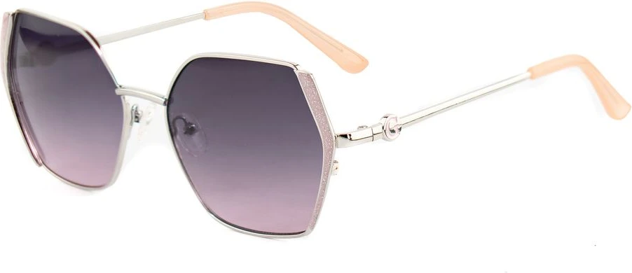 Серые инжектированные солнцезащитные очки GUESS