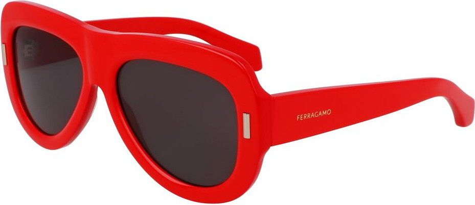 Солнцезащитные очки Ferragamo Красный Ацетат