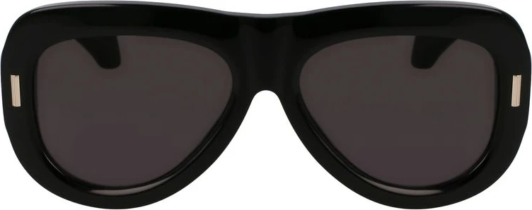 Sunglasses Ferragamo Black Acetate Sunglasses
