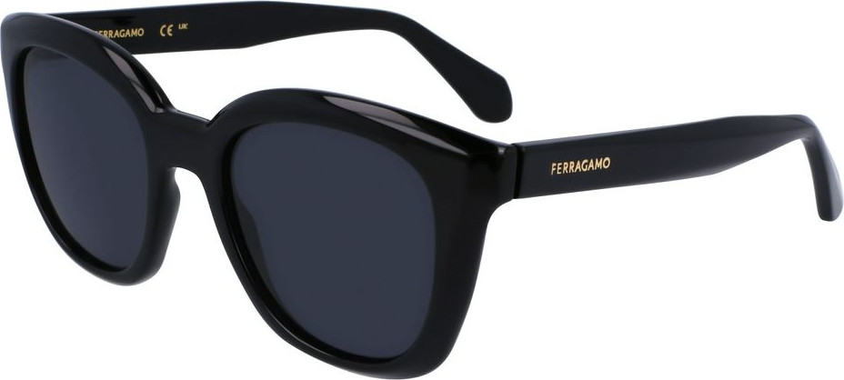 Солнечные очки Ferragamo черные