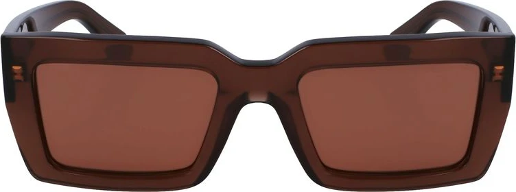 Солнцезащитные очки Ferragamo из коричневого ацетата