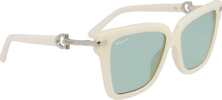 Солнечные очки Ferragamo Серый Ацетат
