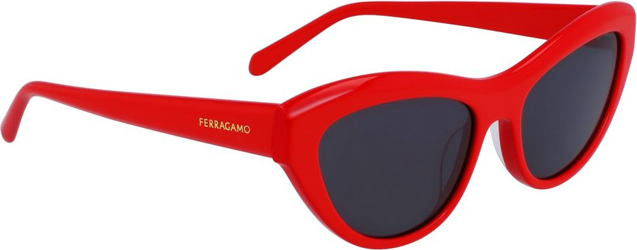 Солнечные очки Ferragamo Красный ацетат