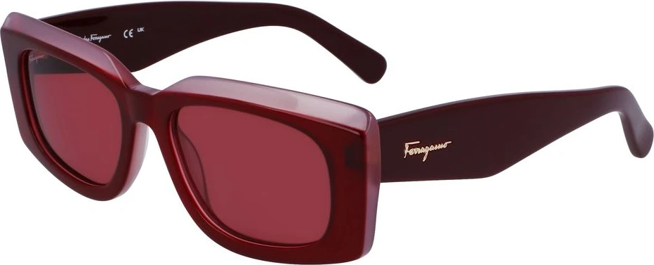 Разноцветные солнцезащитные очки из ацетата Ferragamo