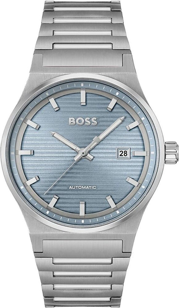 Серые часы Hugo Boss из нержавеющей стали
