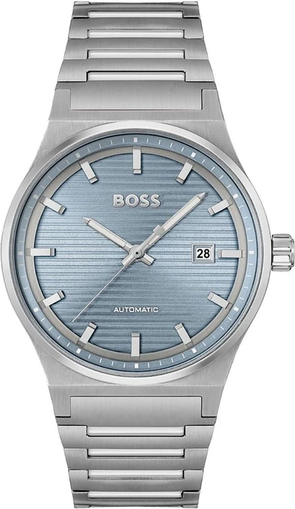 Серые часы Hugo Boss из нержавеющей стали