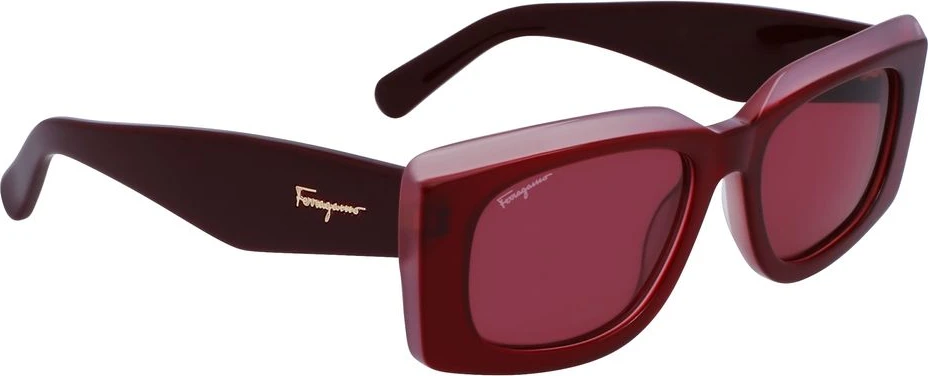 Разноцветные солнцезащитные очки из ацетата Ferragamo