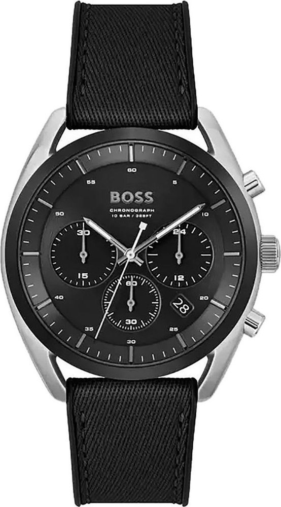 Элегантные мужские часы Hugo Boss Black из синтетики