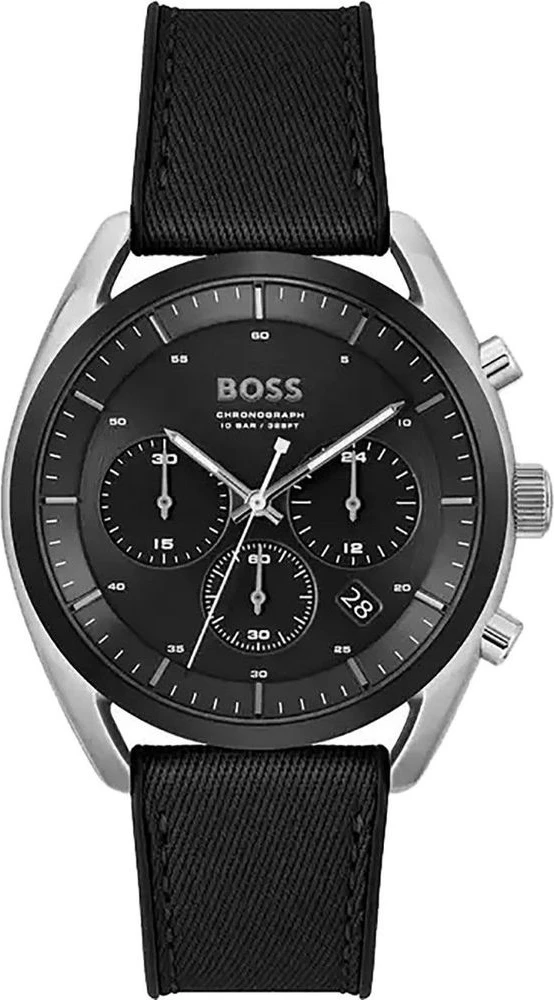 Элегантные мужские часы Hugo Boss Black из синтетики
