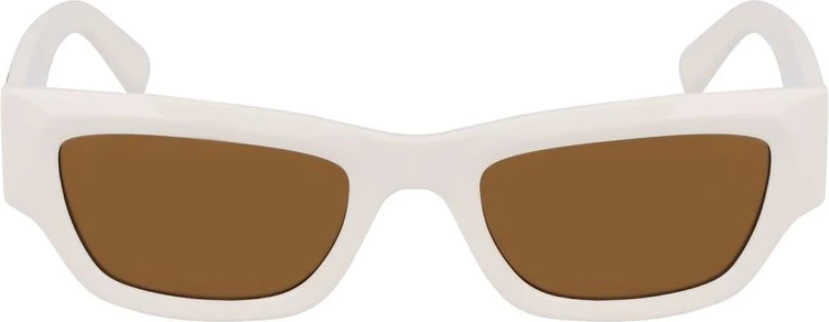 Белые солнцезащитные очки Karl Lagerfeld