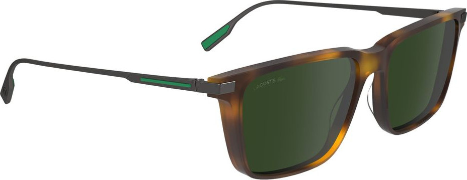 Солнцезащитные очки Lacoste из коричневого ацетата