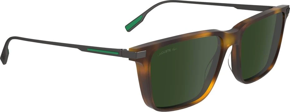 Солнцезащитные очки Lacoste из коричневого ацетата
