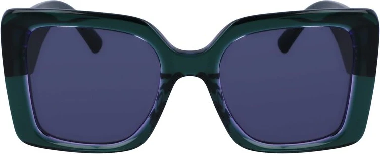 Фиолетовые солнцезащитные очки из ацетата Karl Lagerfeld