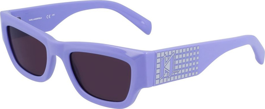 Фиолетовые солнцезащитные очки Karl Lagerfeld "Injected"