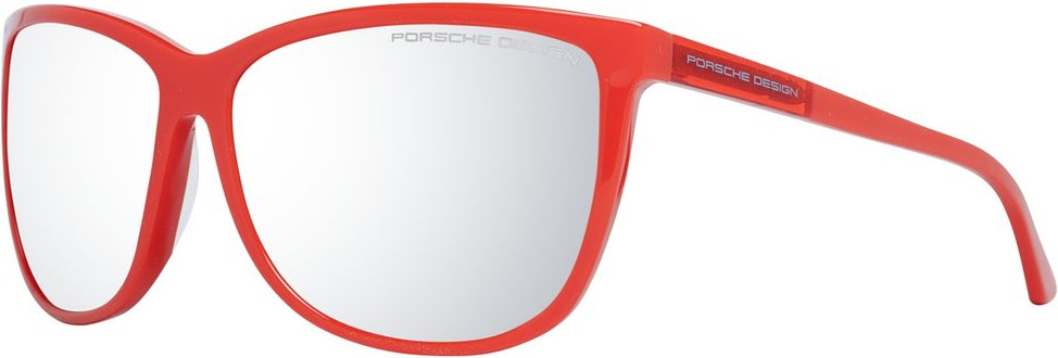 Красные солнцезащитные очки Porsche Design из ацетата