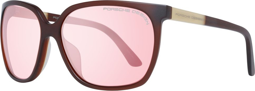 Красные солнцезащитные очки Porsche Design из ацетата