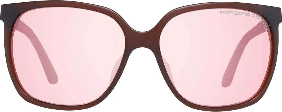 Красные солнцезащитные очки Porsche Design из ацетата