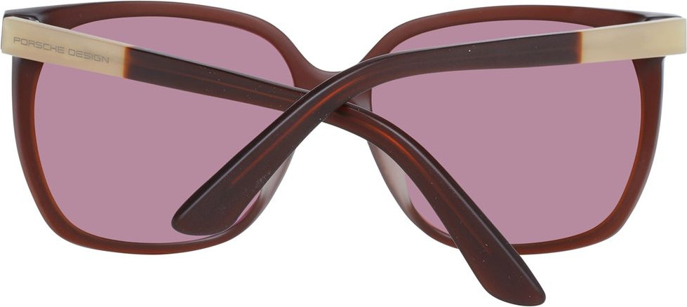 Красные солнцезащитные очки Porsche Design из ацетата