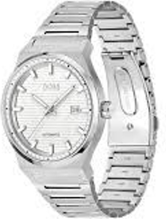 Gray Stainless Steel Dress Watch Hugo Boss