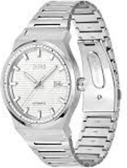 Gray Stainless Steel Dress Watch Hugo Boss