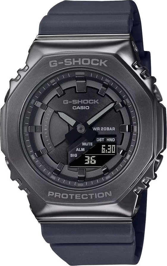 Черные спортивные часы Casio из смолы