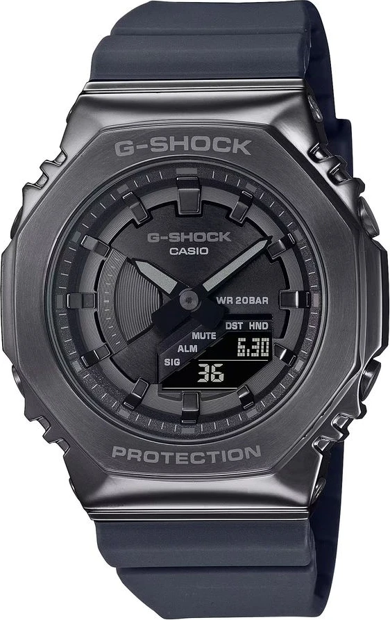 Черные спортивные часы Casio из смолы