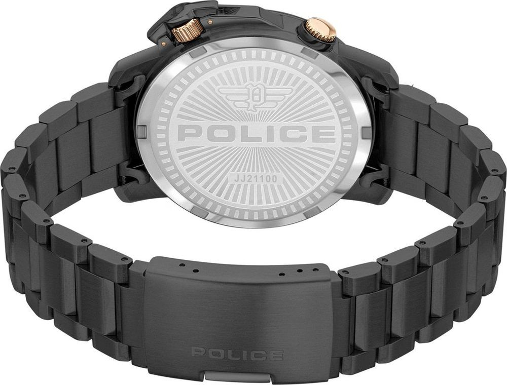 Часы The Police Black Stainless Steel Dress