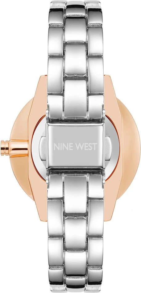 Женские часы Nine West серые металлические