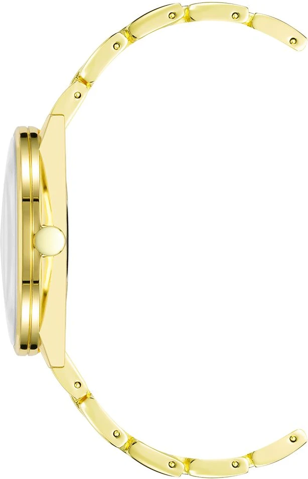 Женские часы Nine West Gold Metal Dress Watch