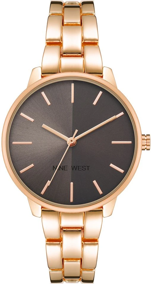 Женские часы Nine West Multicolor Metal Dress Watch