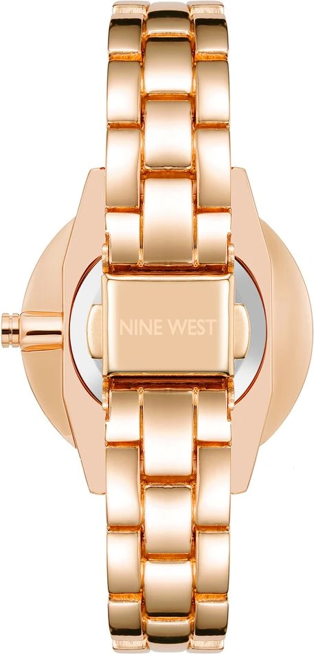 Женские часы Nine West Multicolor Metal Dress Watch