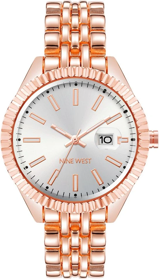 Женские часы Nine West Metal Dress Watch