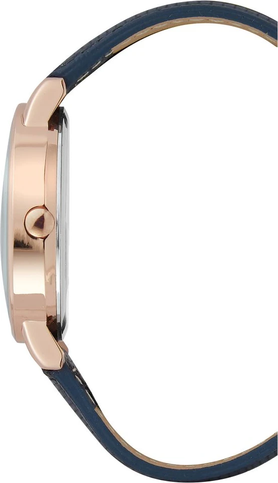 Синие кожаные женские часы Nine West