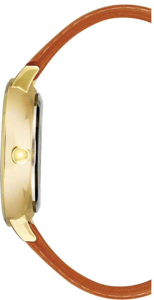 Коричневые кожаные часы Nine West