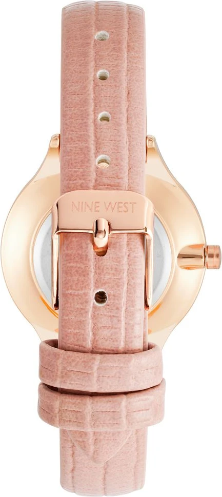 Nine West Multicolor Leather Dress Watch