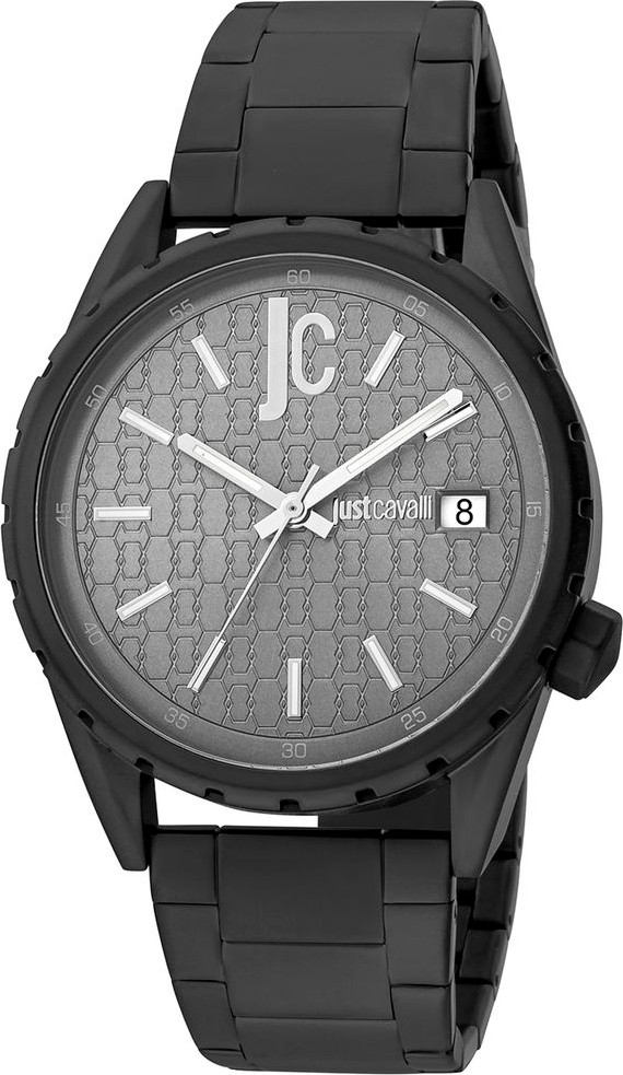 Часы Черные из Нержавеющей Стали Just Cavalli