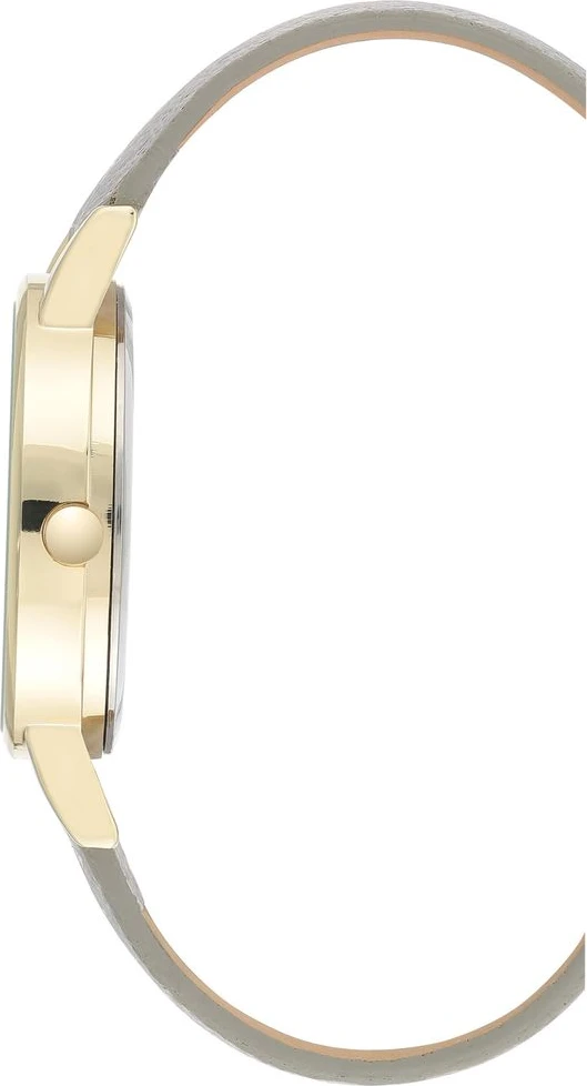 Часы Nine West серые кожаные классические