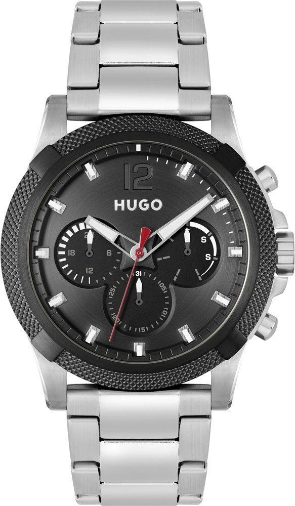 Серые часы Hugo Boss из нержавеющей стали