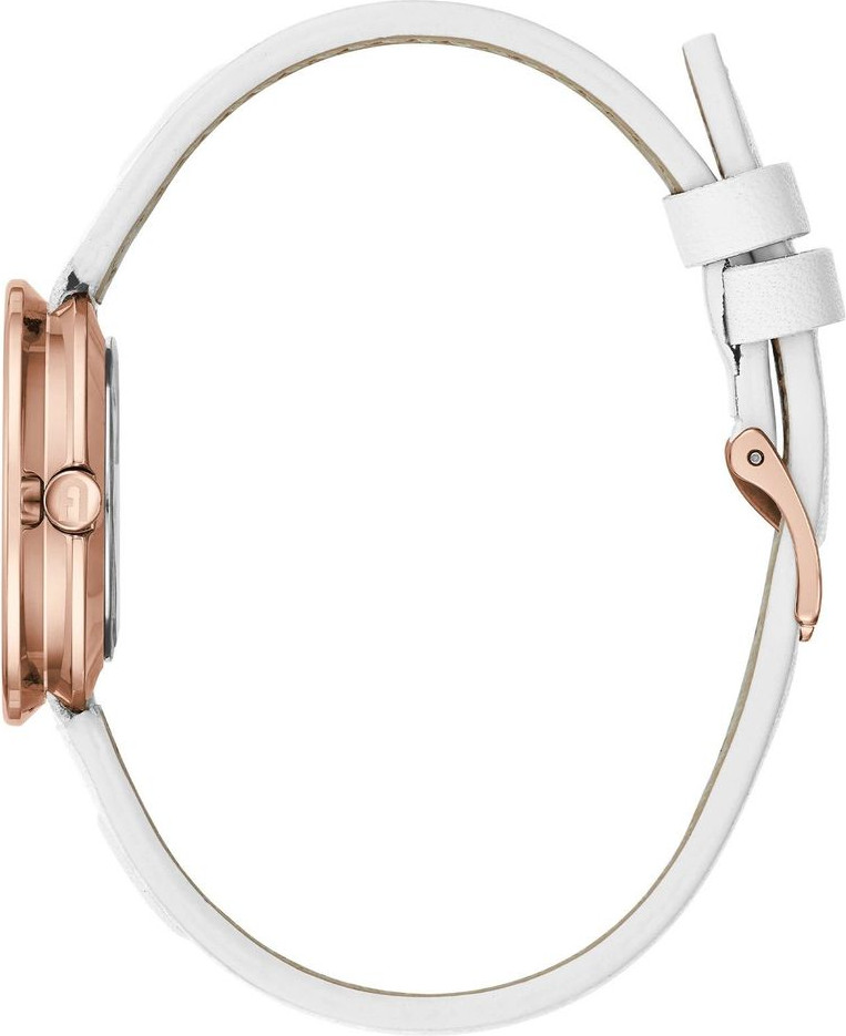 Белые кожаные часы Furla