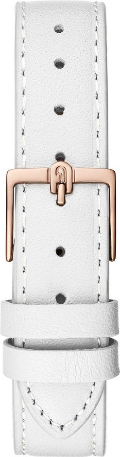 Белые кожаные часы Furla