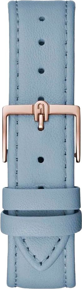 Синие кожаные часы Furla