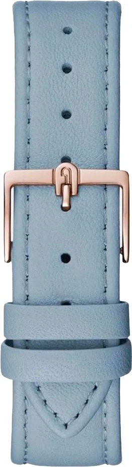 Синие кожаные часы Furla