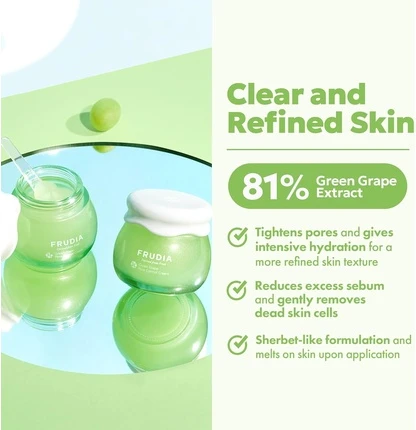 Крем для лица Frudia Green Grape Pore Control Cream