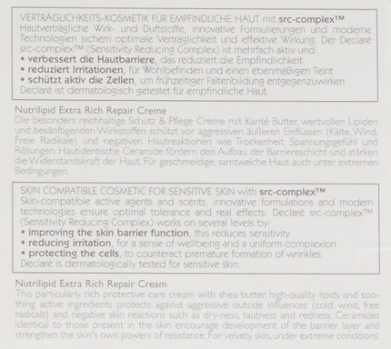 Дневной/ночной крем для лица Declare Nutrilipid Extra Rich Repair Cream